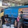 Kekeringan Melanda Cimanggu, Polres Cianjur dan Ngerayap Salurkan 8.000 Liter Air Bersih