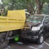 Kecelakaan Empat Kendaraan Terjadi di Cugenang, Arus Lalu Lintas Sempat Macet