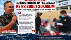 Pasien TB Tulang Asal Cidaun Dibawa ke RS Bunut Sukabumi, Pemkab Siapkan Dukungan Pembiayaan