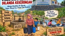 Kemarau Menggila, Warga Empat Kampung di Gelaranyar Berburu Air Bersih