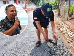 Jalan Baru di Desa Karangwangi Viral, Camat Cidaun Segera Cek Lokasi