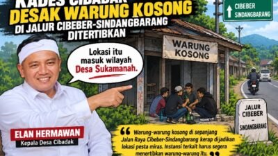 Kades Cibadak Bantah Lokasi Pesta Miras Oplosan di Wilayahnya, Minta Warung Kosong Ditertibkan