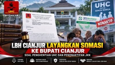 LBH Cianjur Keberatan atas SE Bupati tentang Penonaktifan Kepesertaan JKN