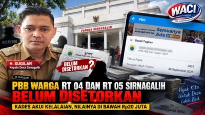 Warga Laporkan Persoalan PBB di Sirnagalih, Kades: Kami Lalai dalam Pengawasan