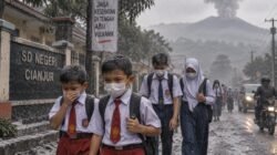 Antisipasi Abu Vulkanik, Disdikpora Cianjur Instruksikan Sekolah Belajar Daring