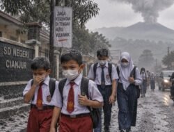 Antisipasi Abu Vulkanik, Disdikpora Cianjur Instruksikan Sekolah Belajar Daring