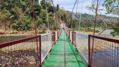 Merah Putih Membentang di Atas Cilaki, Membuka Jalan Baru bagi Warga Cianjur-Garut