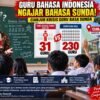Cianjur Krisis Guru Bahasa Sunda, Sekolah Siasati!