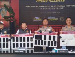 Polisi Bongkar Markas Judi Online di Sukaresmi, Tersangka Mengaku Pernah Bekerja di Kamboja
