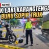 Nyawa Pemotor Melayang di Karangtengah, Polres Cianjur Buru Sopir Truk