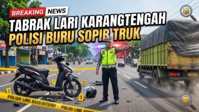 Nyawa Pemotor Melayang di Karangtengah, Polres Cianjur Buru Sopir Truk