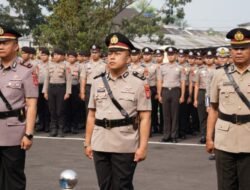Sertijab Dua Pejabat Polres Cianjur, Kapolres Tekankan Profesionalisme dan Pelayanan Humanis