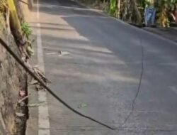 Kabel Internet Sebabkan Kecelakaan, Kades Cimanggu Minta Pengusaha Tanggungjawab