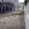 Banjir Terjang Desa Ciherang Pacet, Puluhan Rumah Terancam