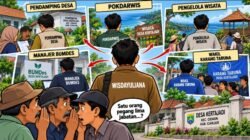 Satu Orang Kuasai Lima Jabatan di Desa Kertajadi, Ada Apa dengan Tata Kelola Desa?